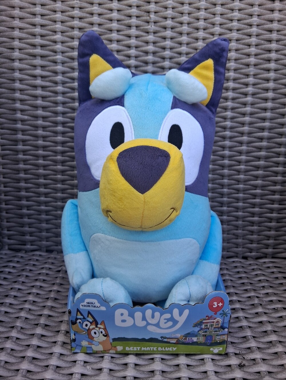Bluey Plush Toy - Blue Character Stuffed Animal
